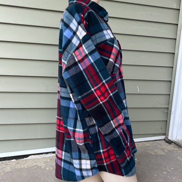 EUC Maurices plaid button-down jacket/shirt - Picture 7 of 16